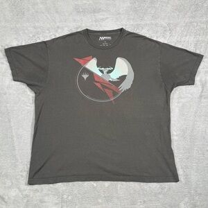 Magic The Gathering Grand Prix 2014 2015 Tour Graphic Tee Shirt Men XXL Gaming